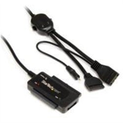 ADAPTADOR COMBO SATA IDE A USB 2.0 PARA DISCO DURO Y SSD CON ALIMENTACIN - SATA - IDE - LP4 - USB A - STARTECH.COM MOD. USB2SATA