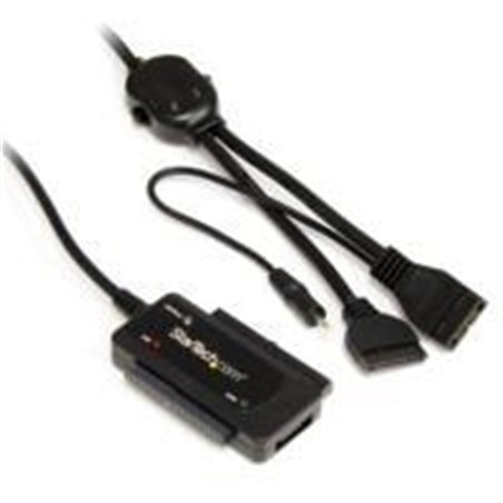 ADAPTADOR COMBO SATA IDE A USB 2.0 PARA DISCO DURO Y SSD CON ALIMENTACIN - SATA - IDE - LP4 - USB A - STARTECH.COM MOD. USB2SATA