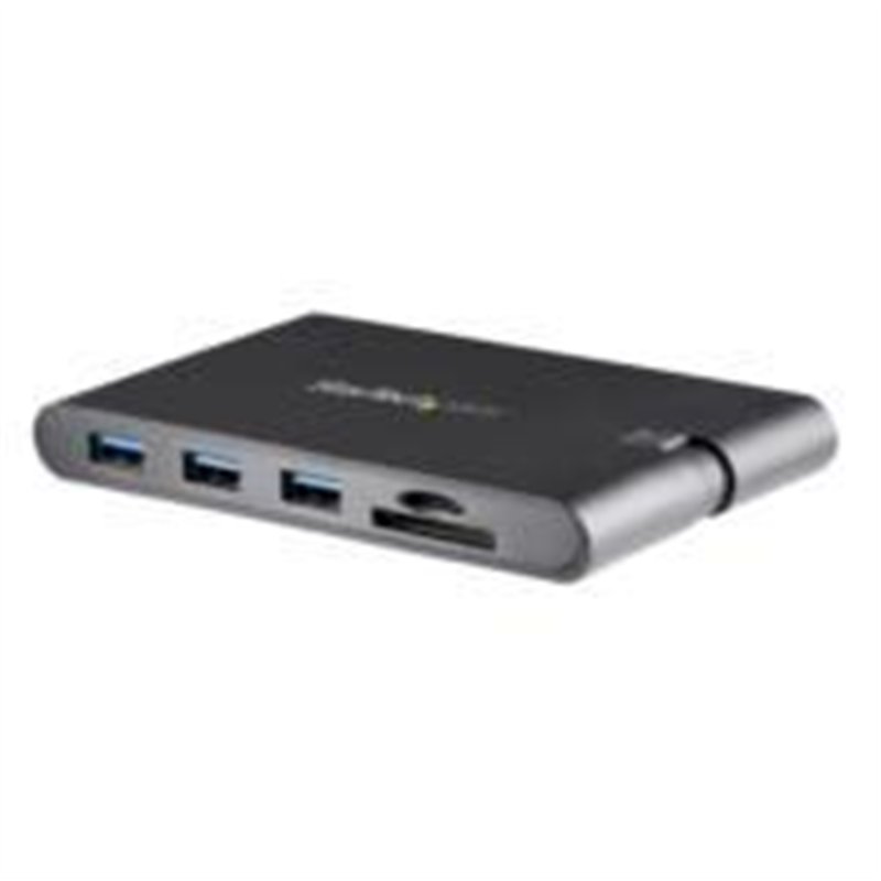 DOCKING STATION USB-C CON HDMI Y VGA - PARA MAC Y WINDOWS -3X USB 3.0 - SD / MICRO SD - PD 3.0 - ADAPTADOR USB C A USB 3.0 - STA