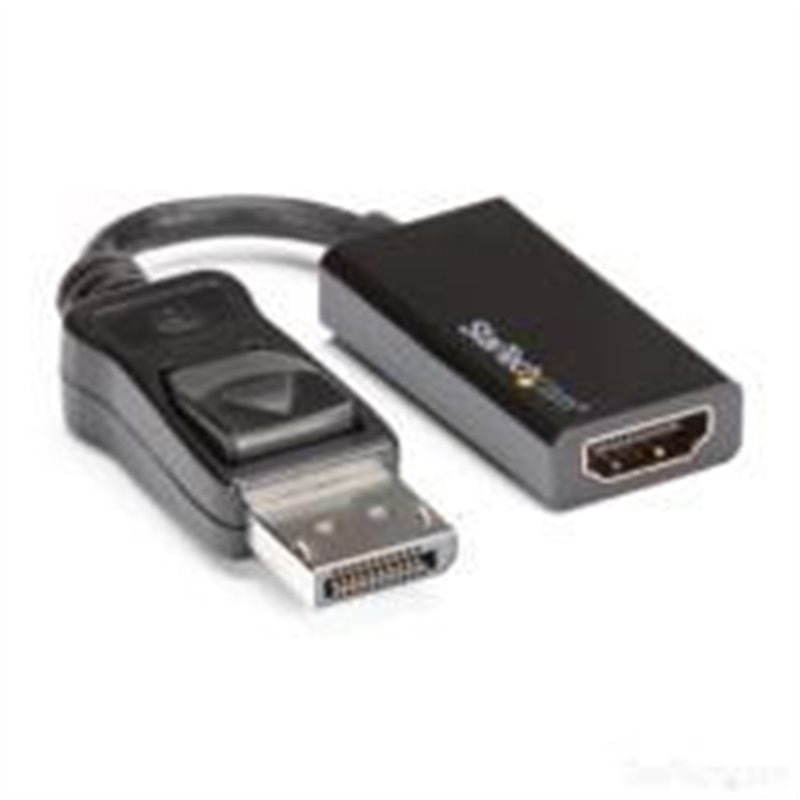 ADAPTADOR DE VIDEO DISPLAYPORT A HDMI - CONVERTIDDOR ACTIVO - 4K 60HZ UHD - CON PESTILLO - STARTECH.COM MOD. DP2HD4K60S