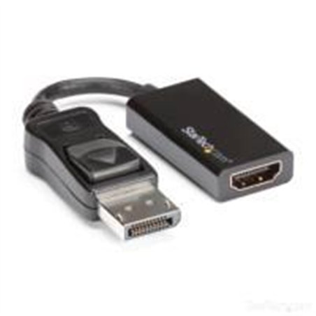 ADAPTADOR DE VIDEO DISPLAYPORT A HDMI - CONVERTIDDOR ACTIVO - 4K 60HZ UHD - CON PESTILLO - STARTECH.COM MOD. DP2HD4K60S