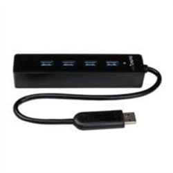 HUB USB 3.0 DE 4 PUERTOS - ADAPTADOR CONCENTRADOR HUB USB 3.0 SUPER SPEED 4 PUERTOS SALIDAS PORTATIL PARA LAPTOP COMPUTADORA - N