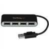 HUB USB 2.0 DE 4 PUERTOS - CONCENTRADOR USB 2.0 DE 4 PUERTOS CON CABLE INTEGRADO - HUB PORTATIL USB 2.0 DE 4 PUERTOS ALIMENTADO 