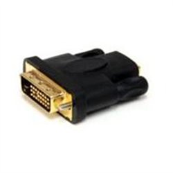 ADAPTADOR DE VIDEO HDMI A DVI - DVI-D MACHO - HDMI HEMBRA - CONVERTIDOR DE VIDEO - NEGRO - STARTECH.COM MOD. HDMIDVIFM