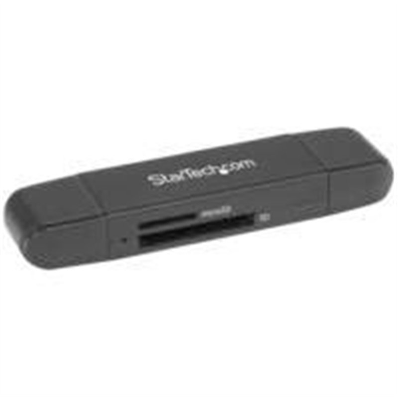 LECTOR GRABADOR USB 3.0 USB-C TIPO C Y USB-A DE TARJETAS DE MEMORIA FLASH SD MICRO SD ALIMENTADO POR USB - STARTECH.COM MOD. SDM