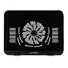 BASE ENFRIADORA ACTECK ICTUS BE440 / LAPTOP 16 PUL / 1 VENTILADOR / ILUMINACION LED / BASE ANTIDESLIZANTE / NEGRO / AC-929080