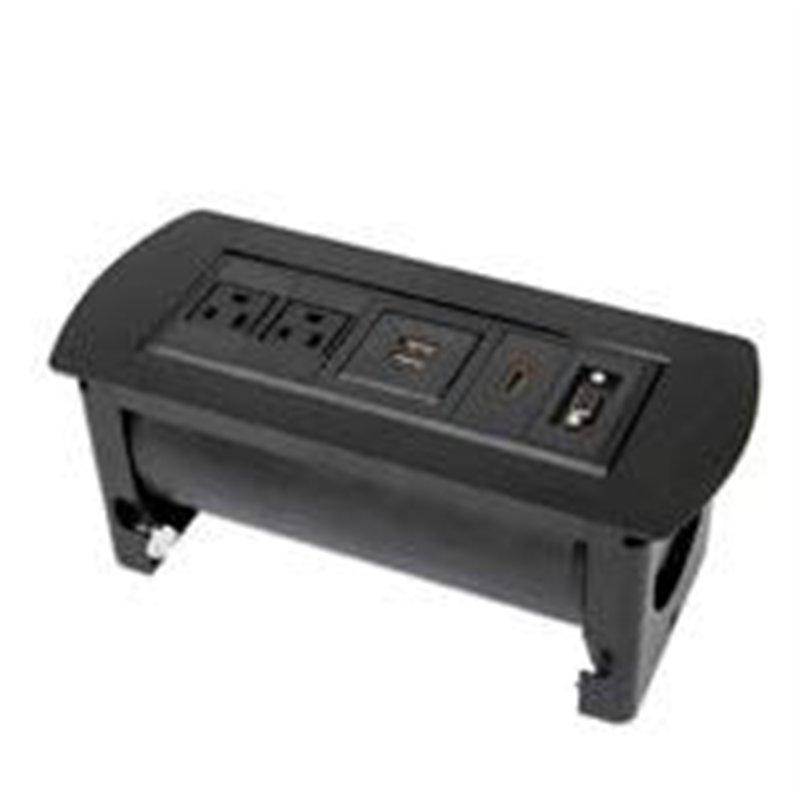 CAJA CONEXIÓN,MANHATTAN,164832, ENCHUFE/USB/HDMI/VGA, PARA MESA