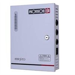 FUENTE CENTRALIZADA CON BATERIA(NO INCLUIDA) 10 AMPER / 9 CANALES PROVISION 12V