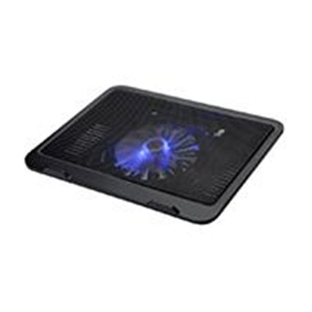 BASE ENFRIADORA GHIA / PARA LAPTOP / CON VENTILADOR Y LUZ LED / USB