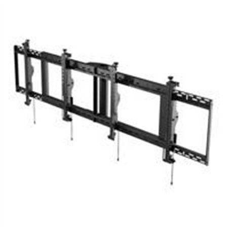 SOPORTE DE CIELORRASO PARA MENú DIGITAL SMARTMOUNT CON AJUSTE DE 8 PUNTOS: HORIZONTAL CONFIGURACIÓN 2 X 1 PARA PANTALLAS DE 46 A