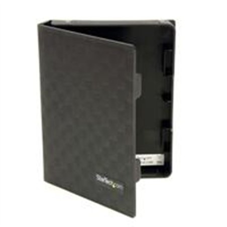 PAQUETE DE 3 - CUBIERTA PROTECTORA FUNDA DE PLASTICO PARA DISCO DURO DE 2.5IN PULGADAS - FORRO - NEGRO - STARTECH.COM MOD. HDDCA
