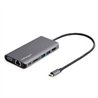DOCKING STATION USB-C MULTIPUERTOS - HDMI O VGA - PD DE 100W ENTREGA DE ALIMENTACION - CABLE DE 30CM - LECTOR DE SD (DKT30CHVAUS