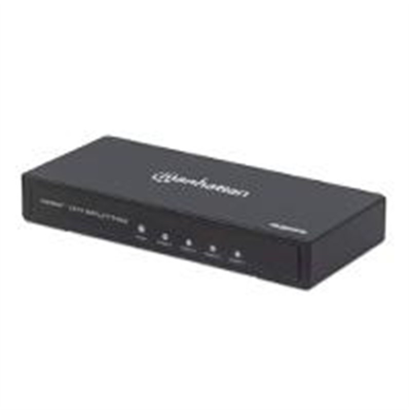 VIDEO SPLITTER,MANHATTAN,207805, HDMI 4K60HZ, 1 IN4 OUT
