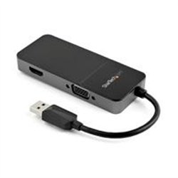 ADAPTADOR DE VIDEO EXTERNO USB 3.0 A HDMI Y VGA - 4K 30HZ - TARJETA DE VIDEO PARA MAC Y WINDOWS - MULTIPUERTOS 2EN1 - STARTECH.C