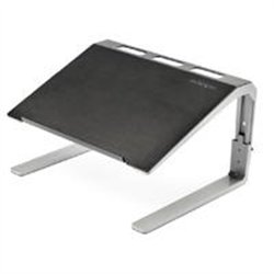 BASE AJUSTABLE PARA LAPTOP CON 3 NIVELES DE ALTURA - EN ACERO Y ALUMINIO PARA SERVICIO PESADO - SOPORTE CON INCLINACION - STARTE