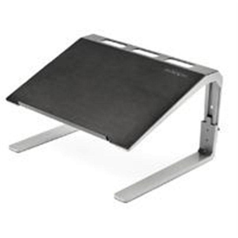 BASE AJUSTABLE PARA LAPTOP CON 3 NIVELES DE ALTURA - EN ACERO Y ALUMINIO PARA SERVICIO PESADO - SOPORTE CON INCLINACION - STARTE