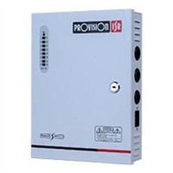 FUENTE DE PODER CENTRALIZADA / PROVISION ISR / PR-12A16CH+ / 16 CANALES 12V/12A