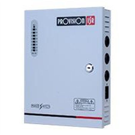 FUENTE DE PODER CENTRALIZADA / PROVISION ISR / PR-12A16CH+ / 16 CANALES 12V/12A