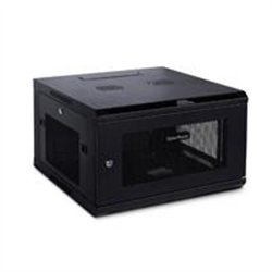 GABINETE DE MONTAJE EN PARED CYBERPOWER (CR6U61001) 6U, NEGRO, CAPACIDAD DE CARGA DE 60 KG. GARANTÍA DE 5 AÑOS.