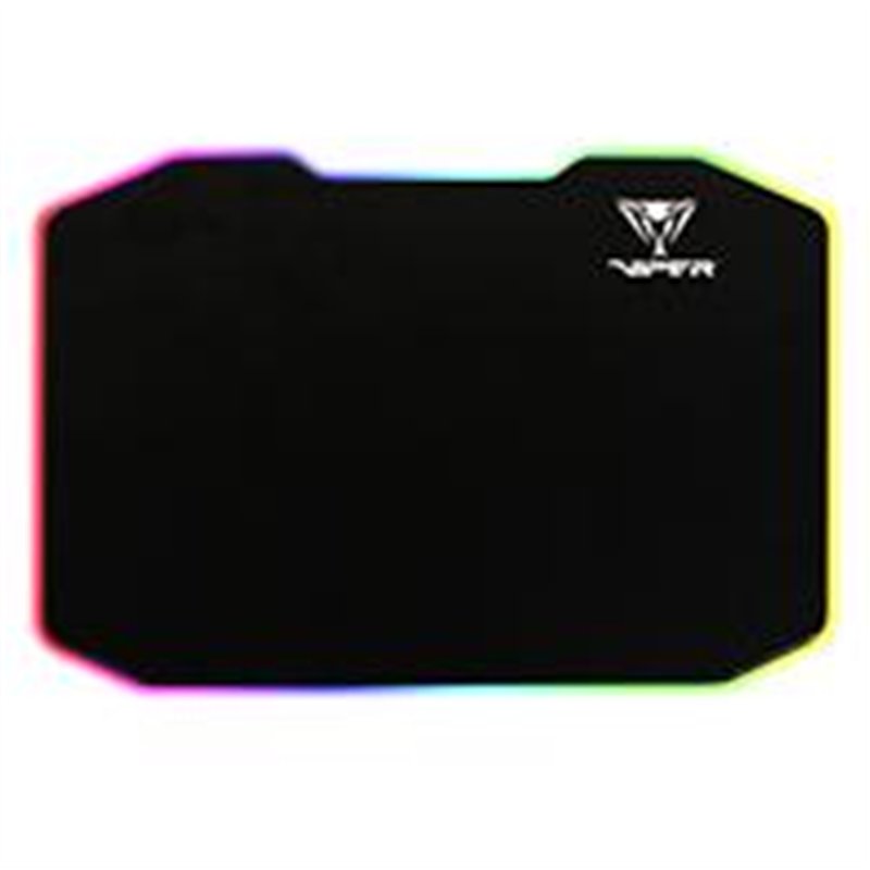 MOUSE PAD GAMING VIPER ILMINACION LED 35.35 X 24.27 CM BASE DE GOMA ANTIDESLIZANTE USB