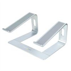 BASE DE ESCRITORIO PARA LAPTOP, SOPORTA 5KG, DE ALUMINIO, COLOR PLATA, BASE RISER ELEVADOR ERGONMICO PARA LAPTOP, PARA MACBOOK A