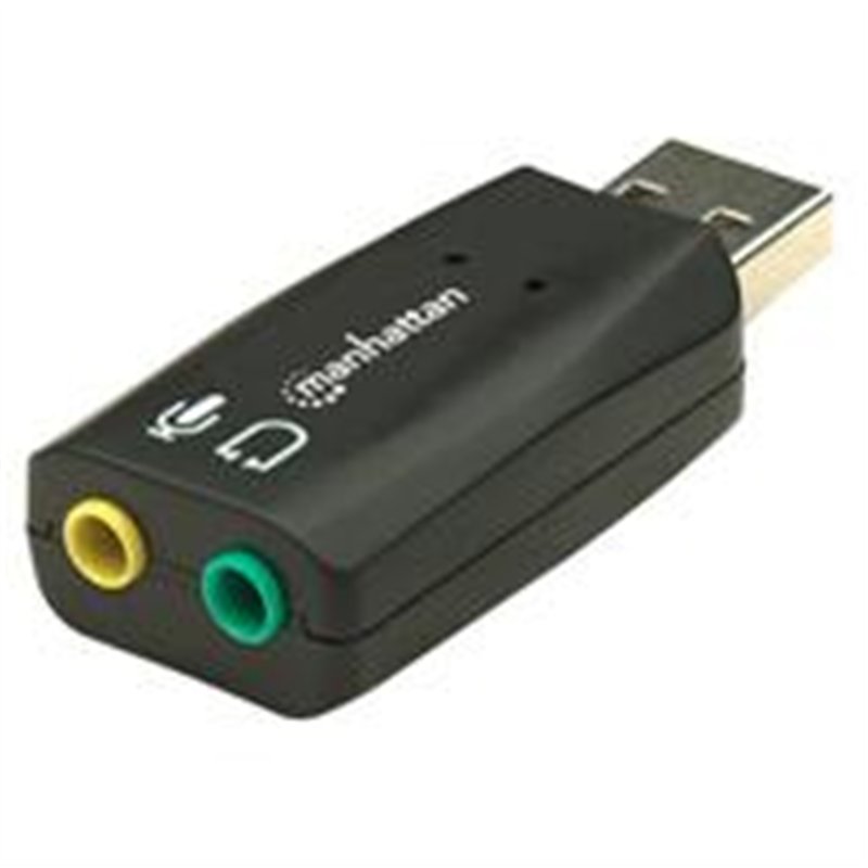 CONVERTIDOR USB,MANHATTAN,150859, 2.0 A TARJETA SONIDO 5.1
