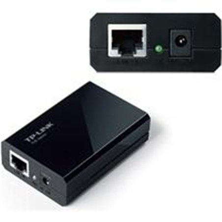 ADAPTADOR TP-LINK TL-POE150S INYECTOR POE INYECTOR HASTA 100 METROS MAX 15.4W 2 RJ45 GIGABIT