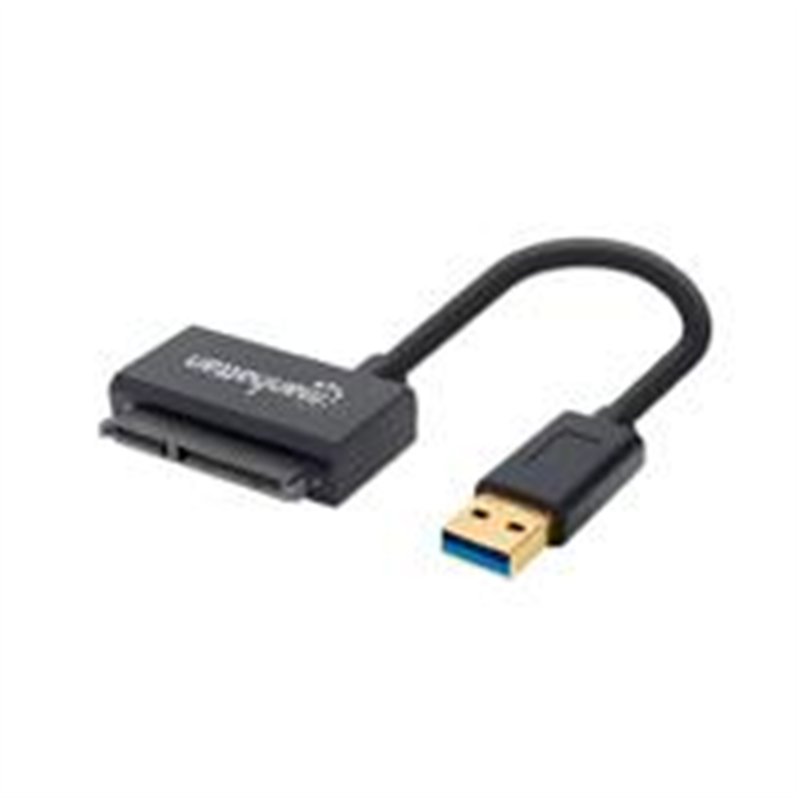 CONVERTIDOR,MANHATTAN,130424, USB 3.0 A HDD SATA 2.5 PULGADAS