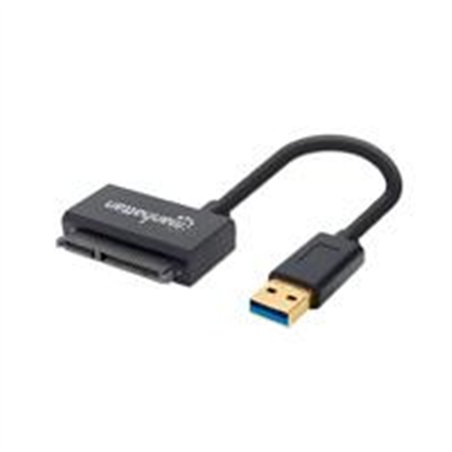 CONVERTIDOR,MANHATTAN,130424, USB 3.0 A HDD SATA 2.5 PULGADAS
