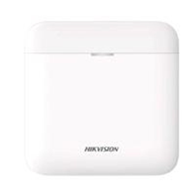 PANEL DE ALARMA INALAMBRICO HIKVISION DS-PWA48-E-WB (AX PRO) SOPORTA 48 ZONAS / WI-FI Y ETHERNET / INCLUYE BATERIA DE RESPALDO/C