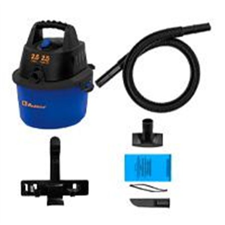 ASPIRADORA SECO/ MOJADO WD-2.5 MA KOBLENZ, 2.5 GALONES,2.5 HP PICO , CFM 60