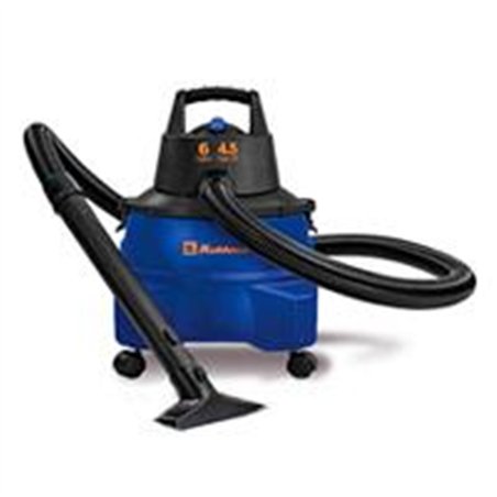 ASPIRADORA SECO-MOJADO, MOTOR DE 4.5 HP, TANQUE DE 6 GALONES. ASPIRA LQUIDOS Y SLIDOS. POTENTE SISTEMA DE EXPULSIN DE AIRE, ACCE