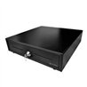CAJON DE DINERO 3NSTAR CD350, NEGRO, COMPARTIMIENTOS 5 BILLETES - 8 MONEDAS, RANURAS FRONTALES PARA CHEQUES