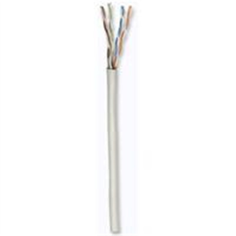 BOBINA,INTELLINET,334136, CAT 6 UTP 305M SOLIDA GRIS,100% COBRE