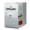 BOBINA,INTELLINET,704823, CAT 5E CCA UTP 305M MULTIFILAR GRIS