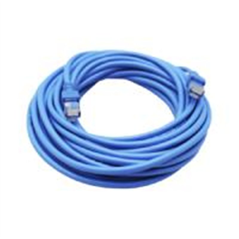 CABLE DE RED UTP CAT5E GHIA 100COBRE AZUL RJ45 7.5M 22.5 PIES PATCH CORD
