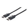 CABLE USB,MANHATTAN,354875,-C V2.0, C-C 2M NEGRO  60W, 480MB