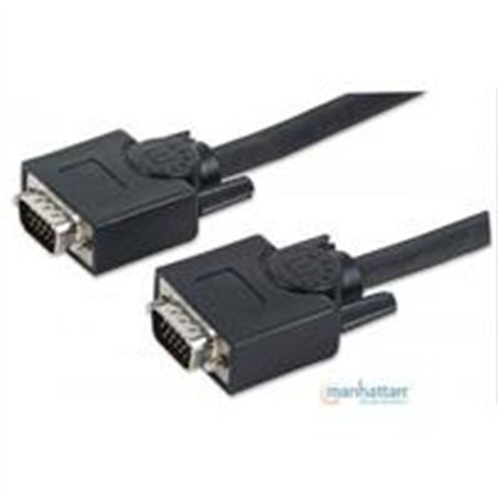 CABLE SVGA,MANHATTAN,311748, MONITOR 8MM HD15M-M  3.0M