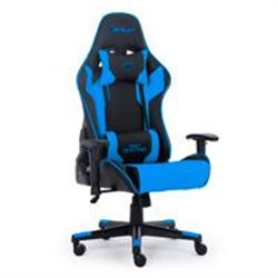 SILLA OCELOT GAMING OSBLUE-08 / VINIPIEL / BASE NYLON AJUSTABLE / DESCANSABRAZOS 2D / PISTON CLASE 4 / RECLINABLE 90-155 GRADOS 