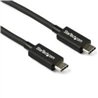 CABLE THUNDERBOLT 3 DE 0.8M - 40GBPS - CERTIFICADO - ACTIVO - COMPATIBLE USB-C - ENTREGA DE POTENCIA PD 100W - DUAL 4K - STARTEC