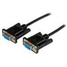 CABLE SERIAL DE 2M NULO DE MODEM SERIAL RS232 DB9 - HEMBRA A HEMBRA - COLOR NEGRO - STARTECH.COM MOD. SCNM9FF2MBK