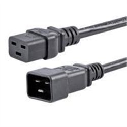 CABLE DE CORRIENTE DE 1.8M DE EXTENSION - 14AWG - C19 A C20 - 15A 250V - SERVICIO PESADO - CABLE DE ALIMENTACION - STARTECH.COM 