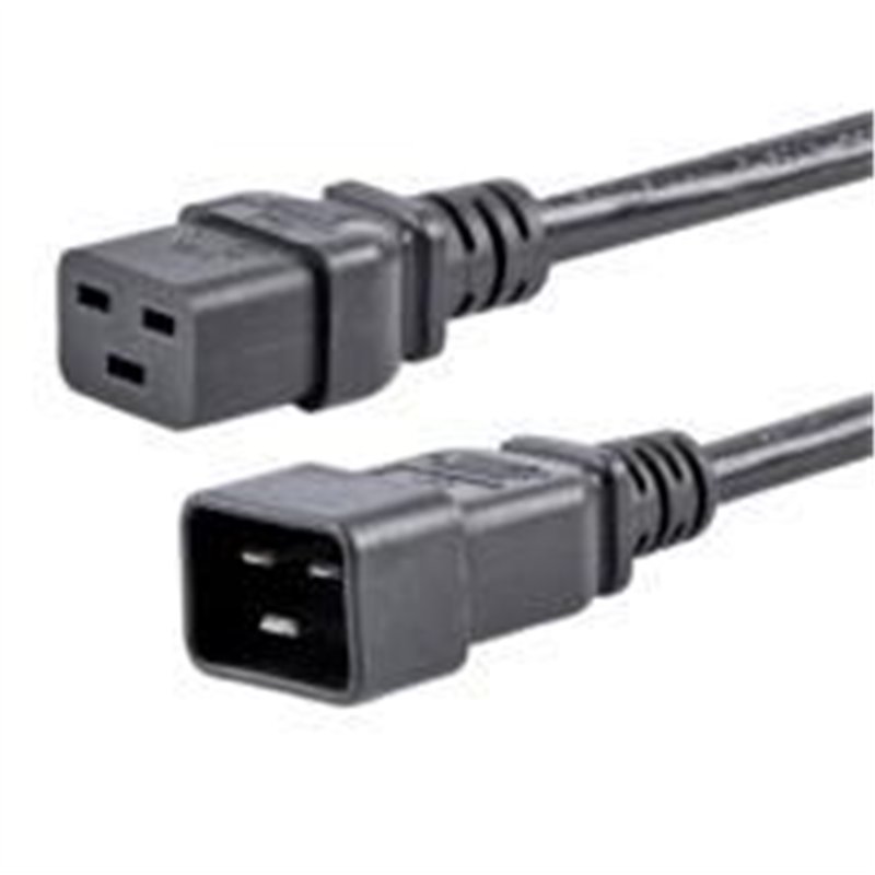 CABLE DE CORRIENTE DE 1.8M DE EXTENSION - 14AWG - C19 A C20 - 15A 250V - SERVICIO PESADO - CABLE DE ALIMENTACION - STARTECH.COM 
