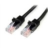 CABLE DE 10M NEGRO DE RED CAT5E ETHERNET RJ45 SIN ENGANCHES - LATIGUILLO SNAGLESS - STARTECH.COM MOD. 45PAT10MBK