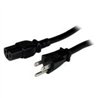 CABLE DE CORRIENTE DE 2.4M DE ALIMENTACIN PARA COMPUTADORA - SERVICIO PESADO - 14AWG - NEMA 5-15P A C15 - 15A 125V - STARTECH.CO