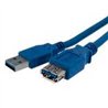 CABLE DE 1M DE EXTENSIN ALARGADOR PASIVO USB 3.0 SUPERSPEED - MACHO A HEMBRA USB A - EXTENSOR - AZUL - STARTECH.COM MOD. USB3SEX