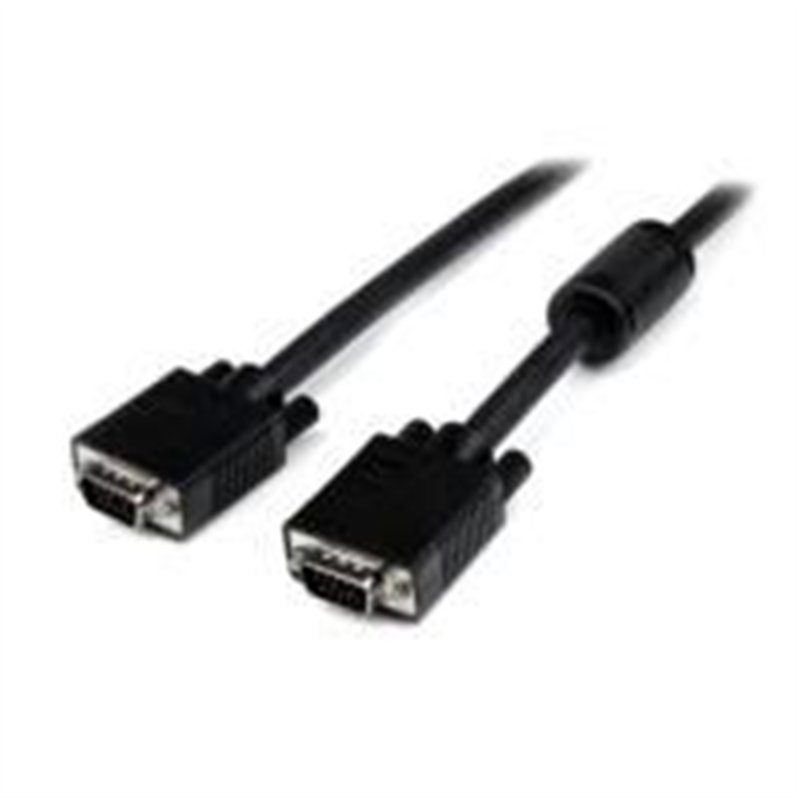 CABLE VGA DE 4.5M COAXIAL DE VIDEO DE ALTA RESOLUCION PARA PANTALLA DE COMPUTADORA - 2X HD15 MACHO - NEGRO - STARTECH.COM MOD. M