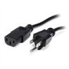 CABLE DE CORRIENTE DE 1.8M ESTANDAR DE ALIMENTACION PARA COMPUTADORA - 18 AWG - NEMA5-15P A C13 - 10A 125V - STARTECH.COM MOD. P