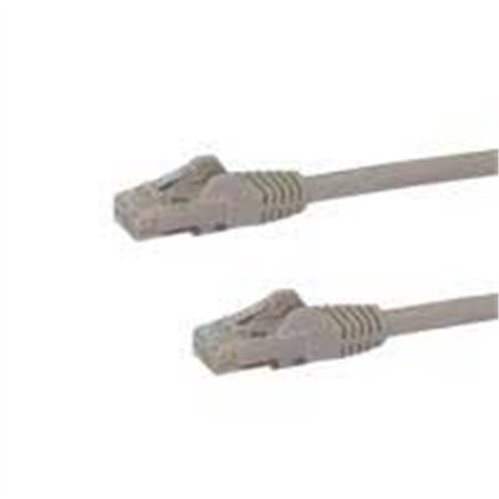 CABLE DE 10M DE RED GIGABIT CAT6 ETHERNET RJ45 SIN ENGANCHE - CABLE PATCH SNAGLESS MACHO A MACHO - GRIS - STARTECH.COM MOD. N6PA
