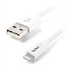 CABLE DE 2M LIGHTNING DE 8 PIN A USB A 2.0 PARA APPLE IPOD IPHONE IPAD - BLANCO - STARTECH.COM MOD. USBLT2MW